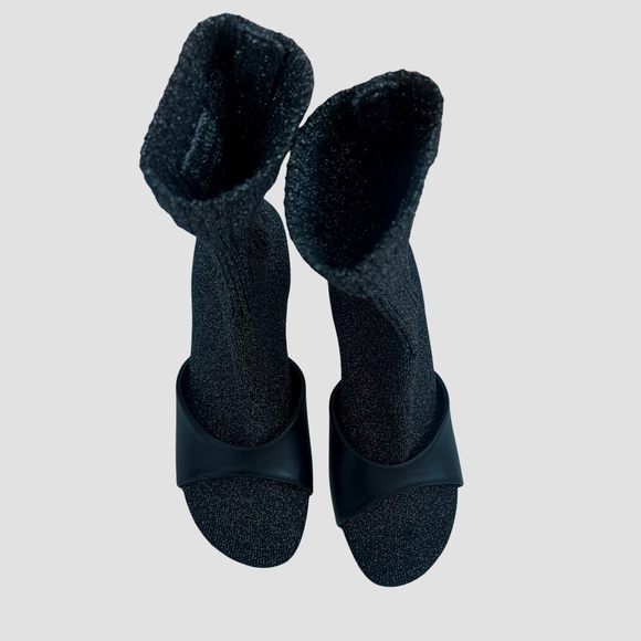 BALENCIAGA 3B SOCK PUMPS IN BLACK AND GRAY🖤 size 38.5 EU / 7.5 US women’s - Picture 4 of 7